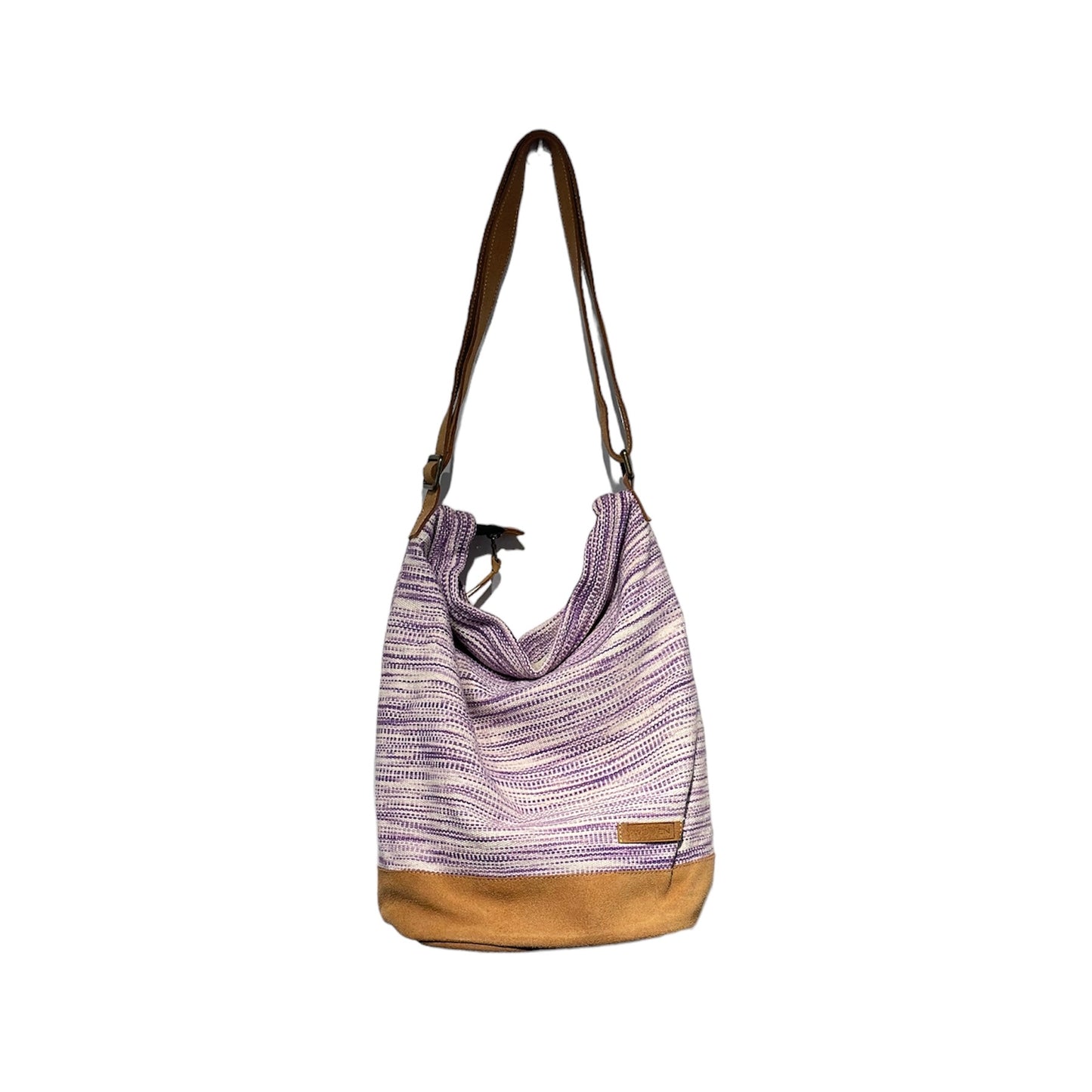 WOVEN Zipper Sling Bag - Wavy