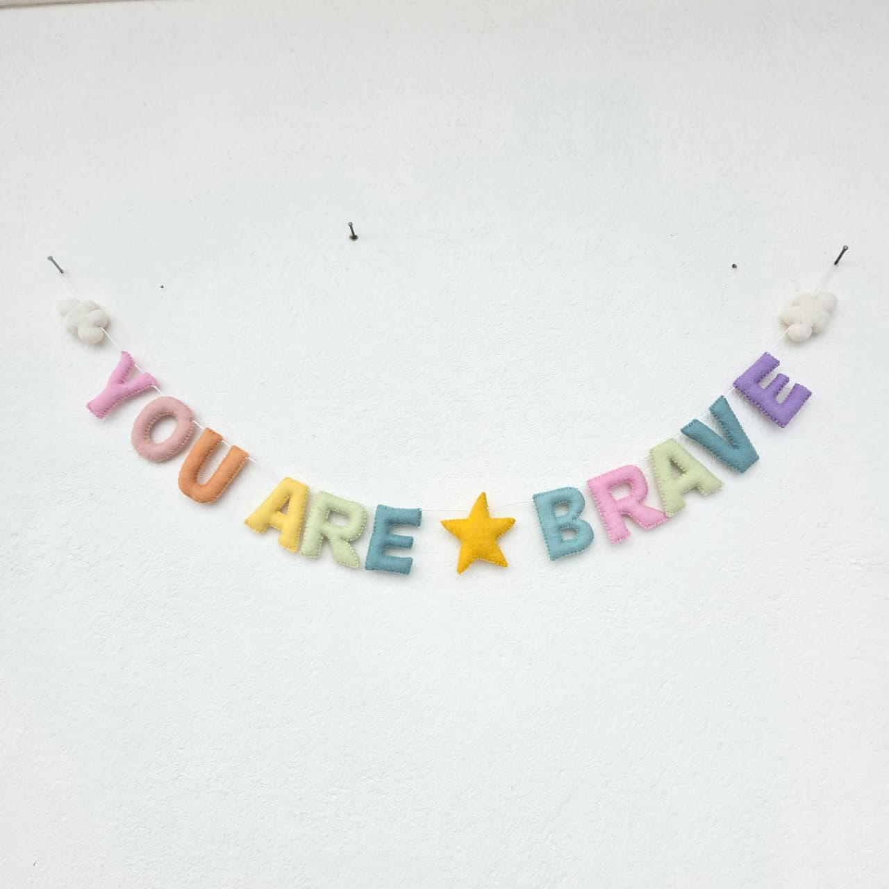 Felt Garland - You Are Brave