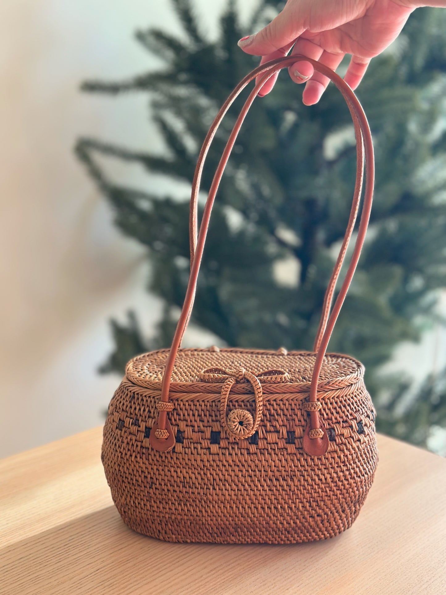 Bali Rattan Bag - Julia
