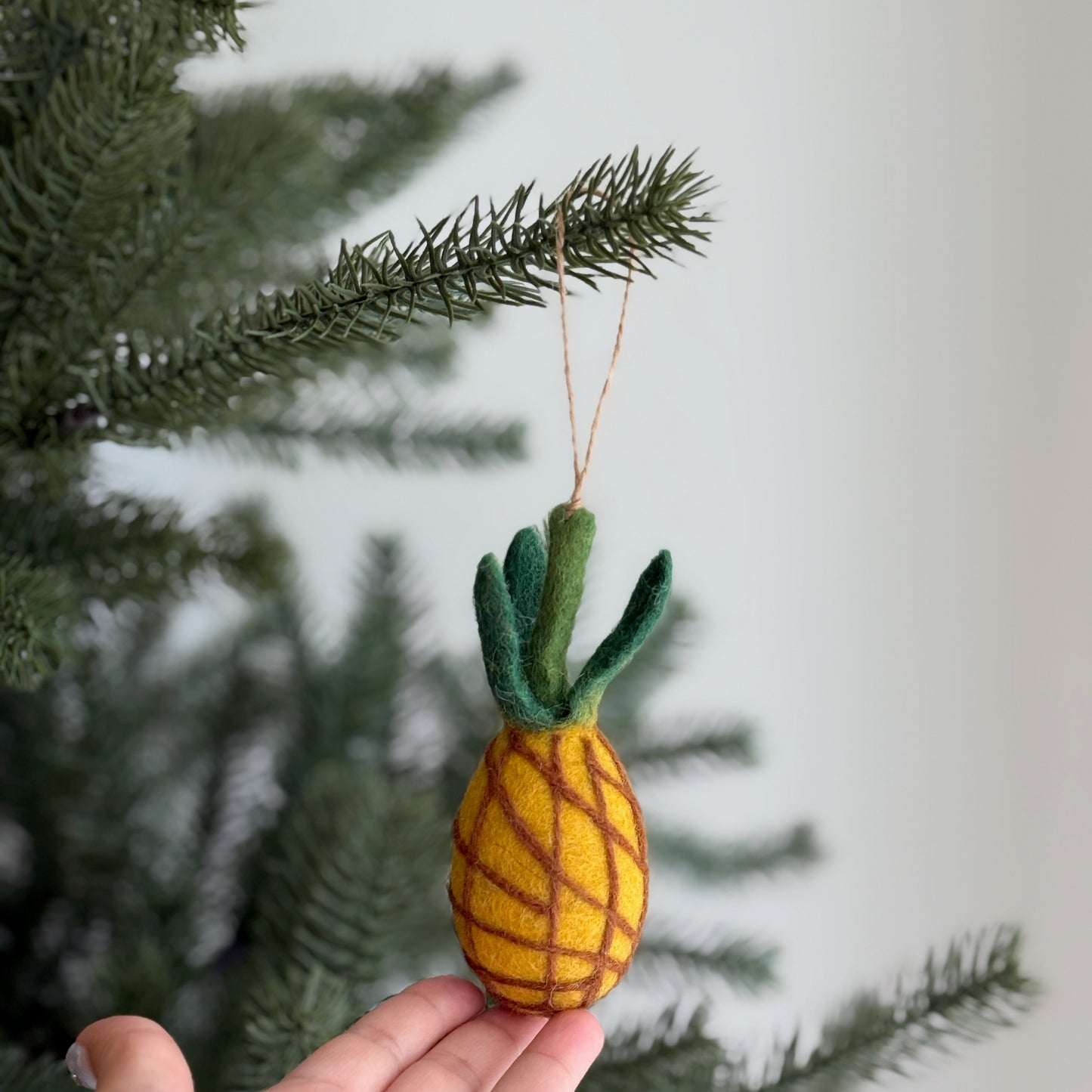 Felt Ornament - Pineapple