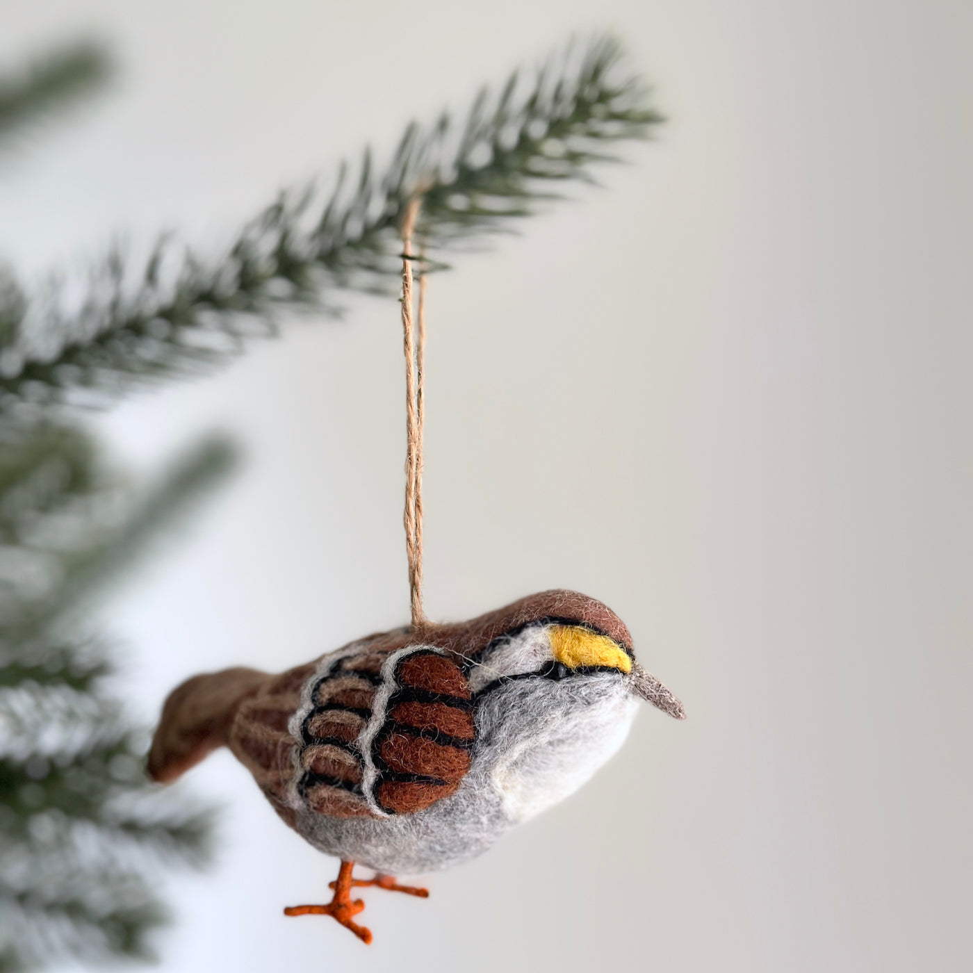 Felt Bird Ornaments Set of 6 - C Set