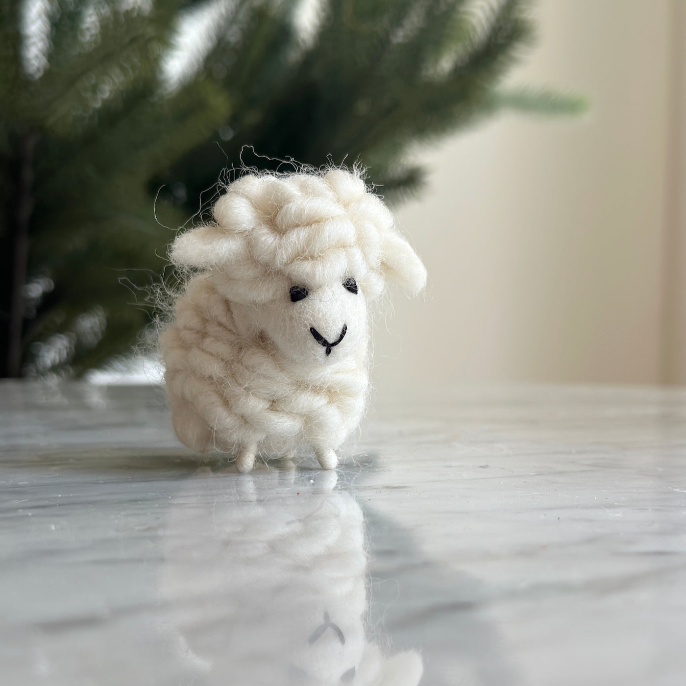 Felt Mini Sheep Table Decoration