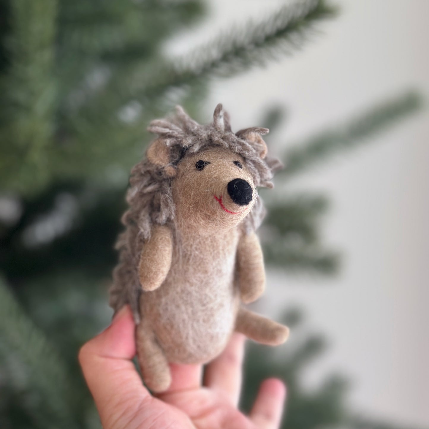 Hedgehog Finger Puppet