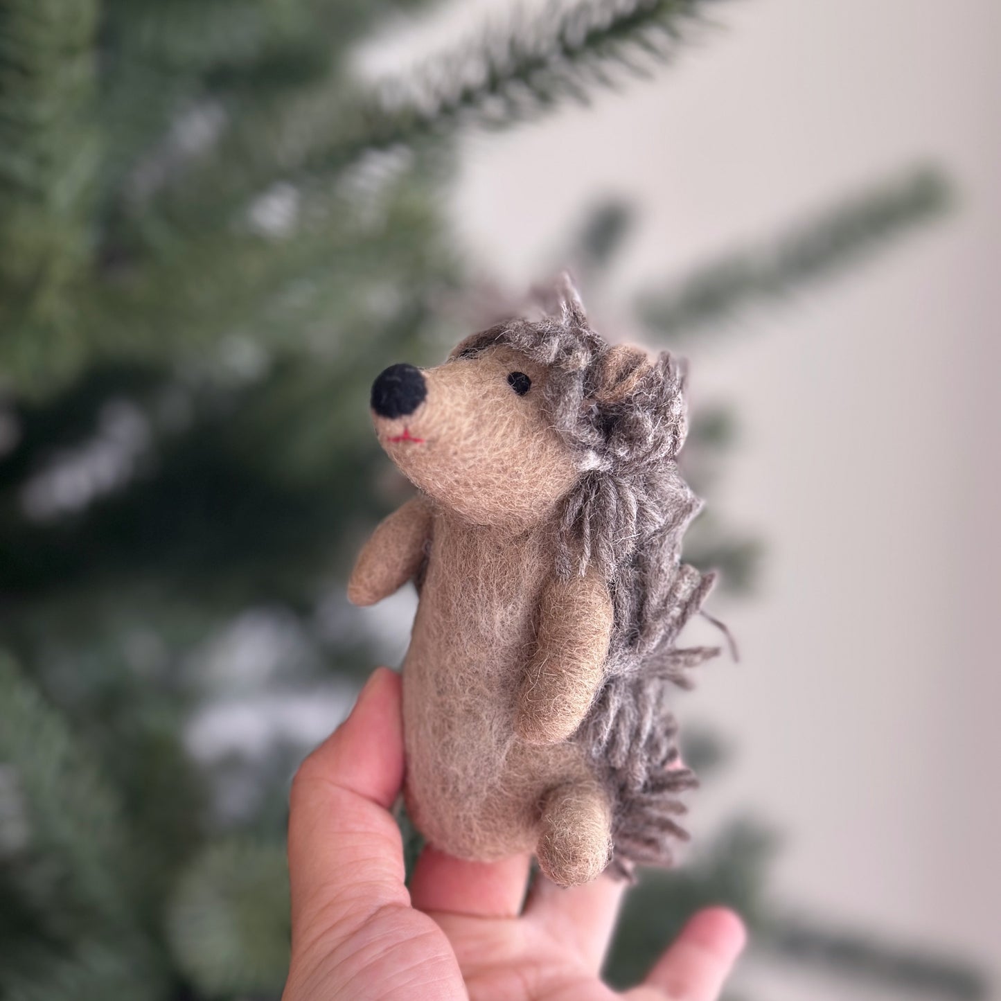 Hedgehog Finger Puppet
