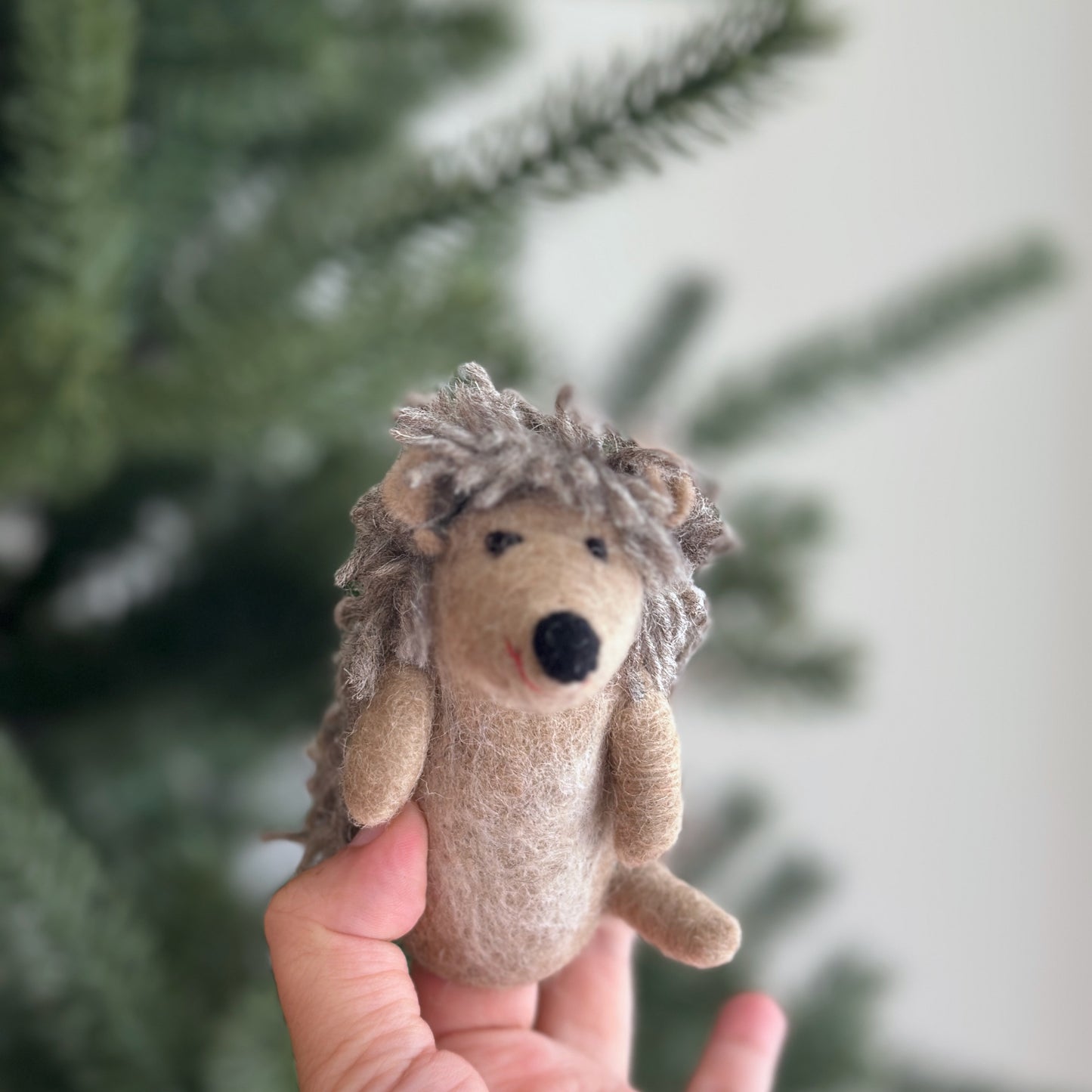 Hedgehog Finger Puppet
