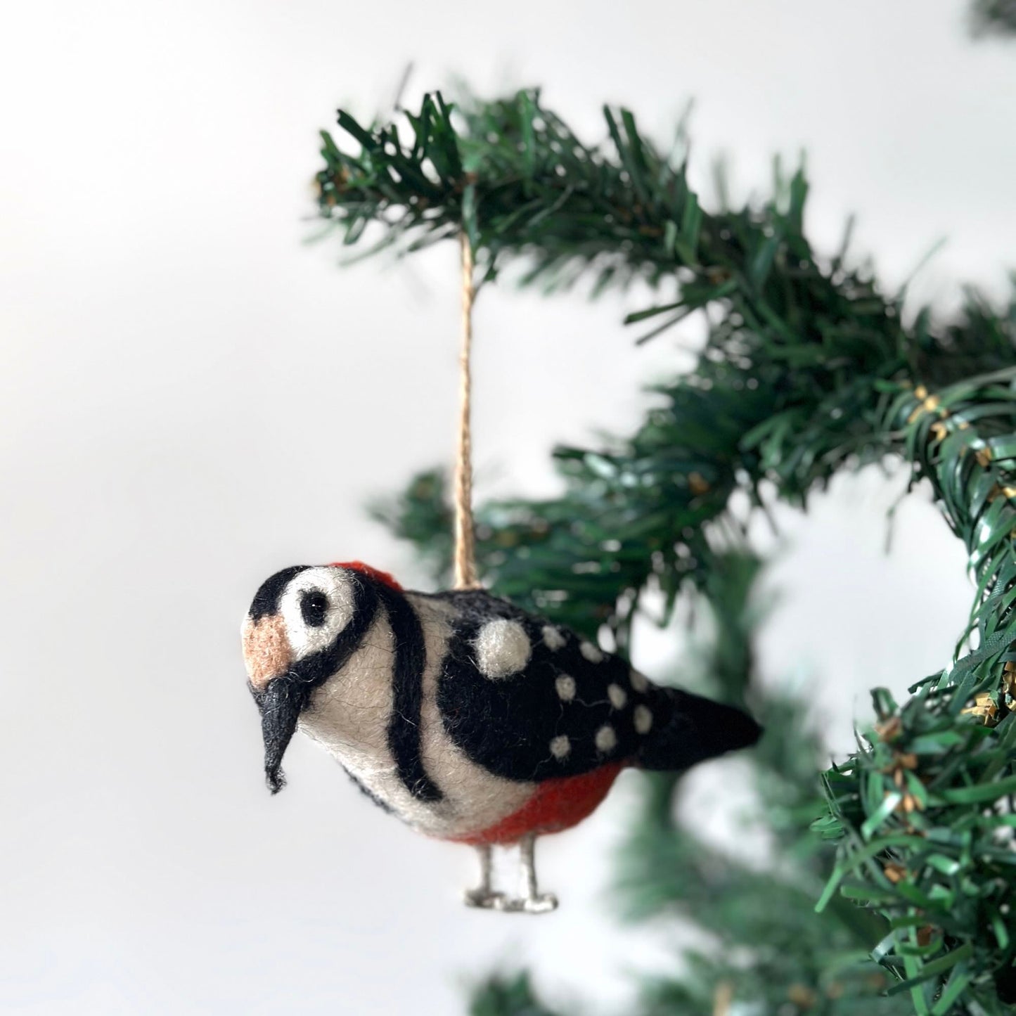Felt Bird Ornaments Set of 6 - A set