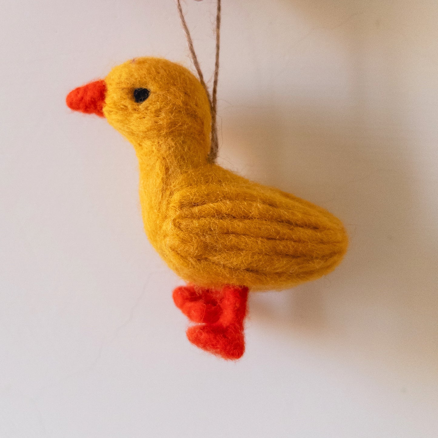 Felt Ornament - Yellow Rubber Duck