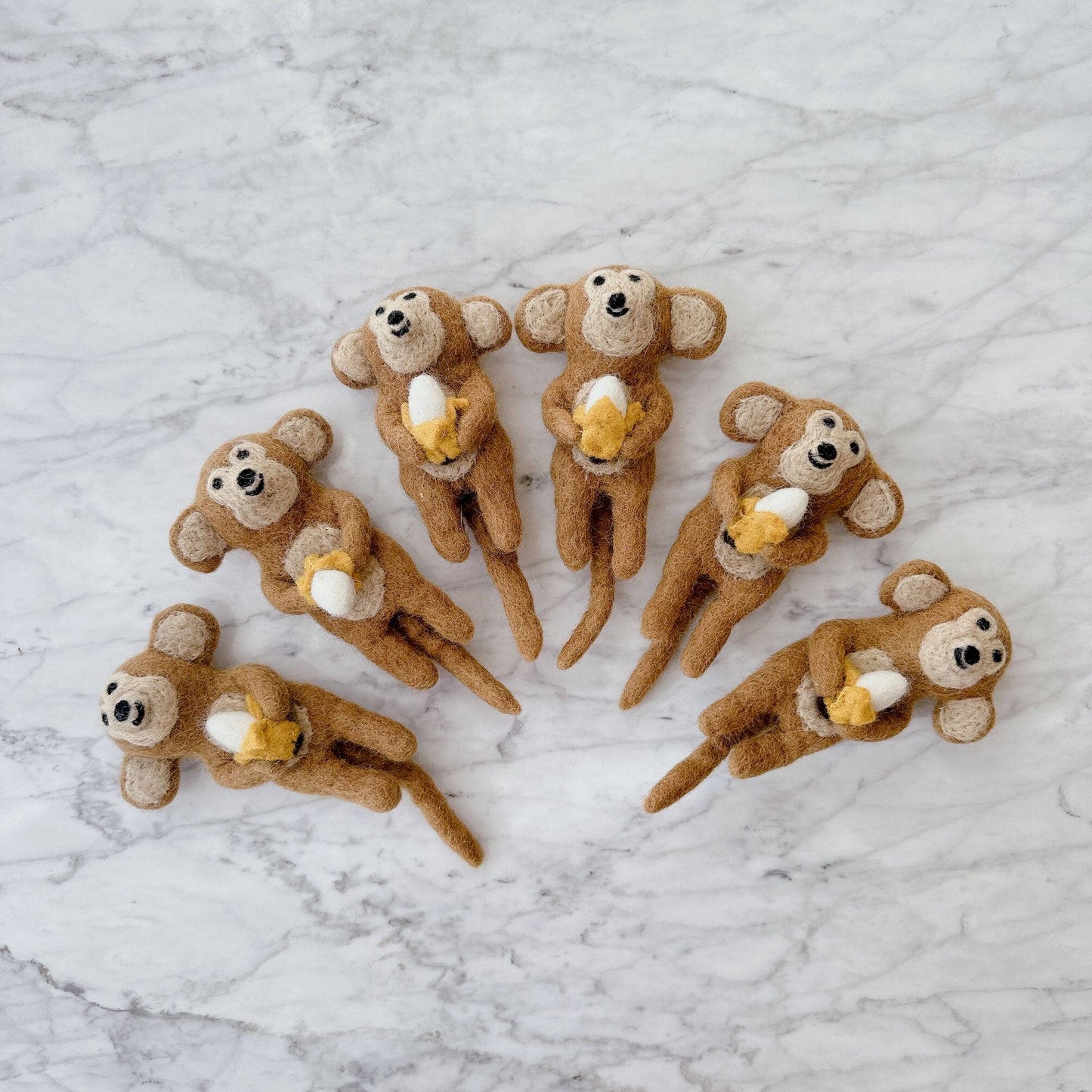 Felt Finger Puppet - Monkey