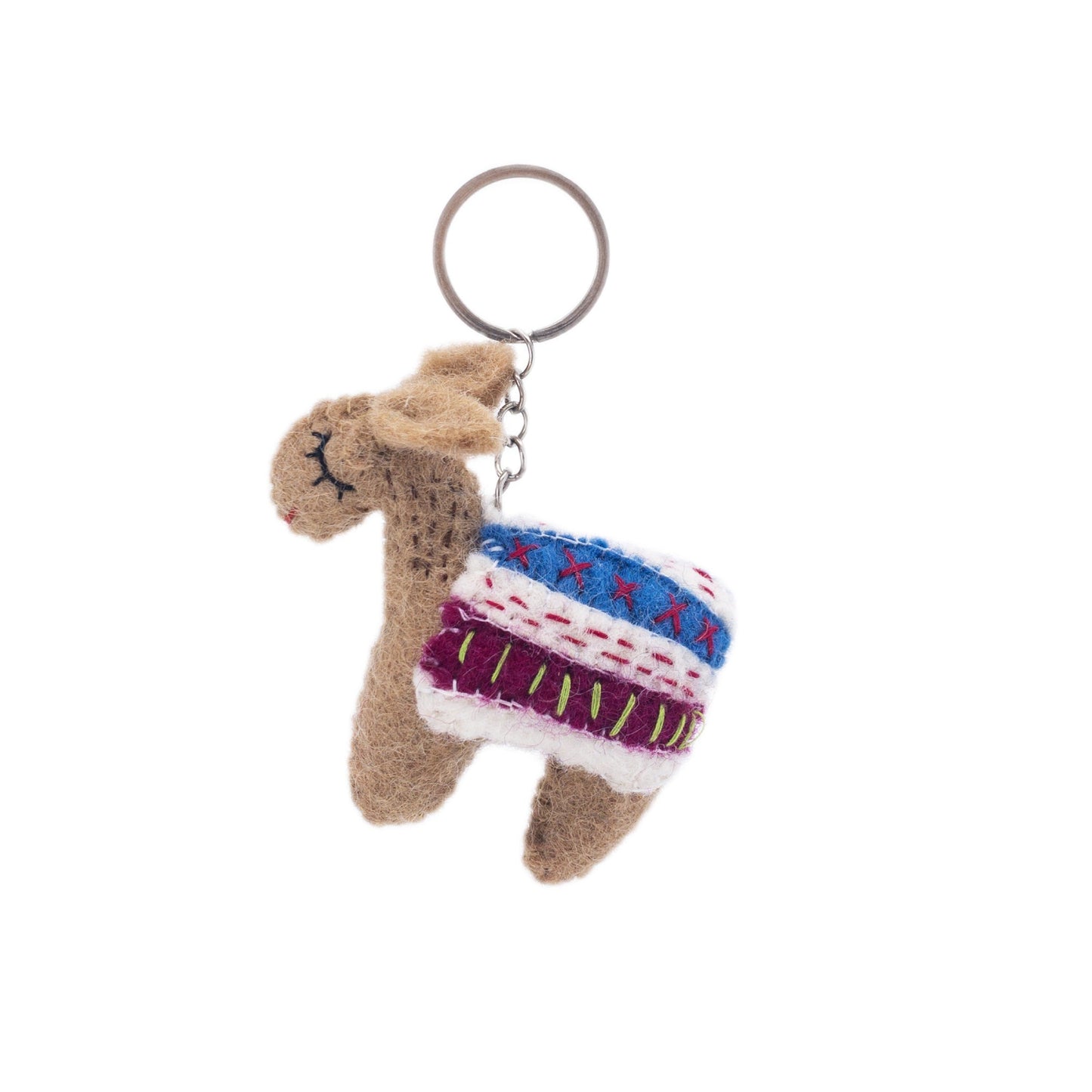 Felt Keychain - Llamas