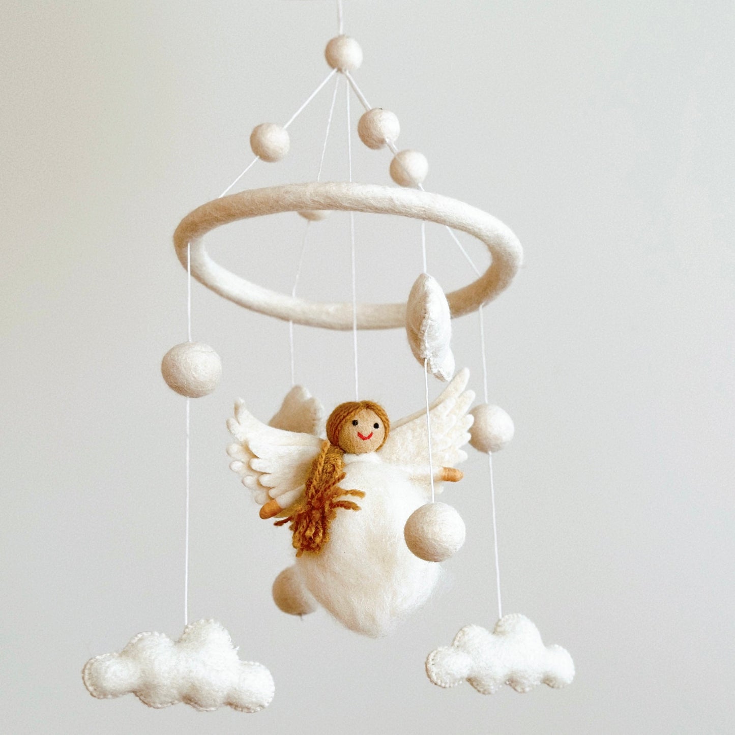 Felt Baby Mobile - Angel