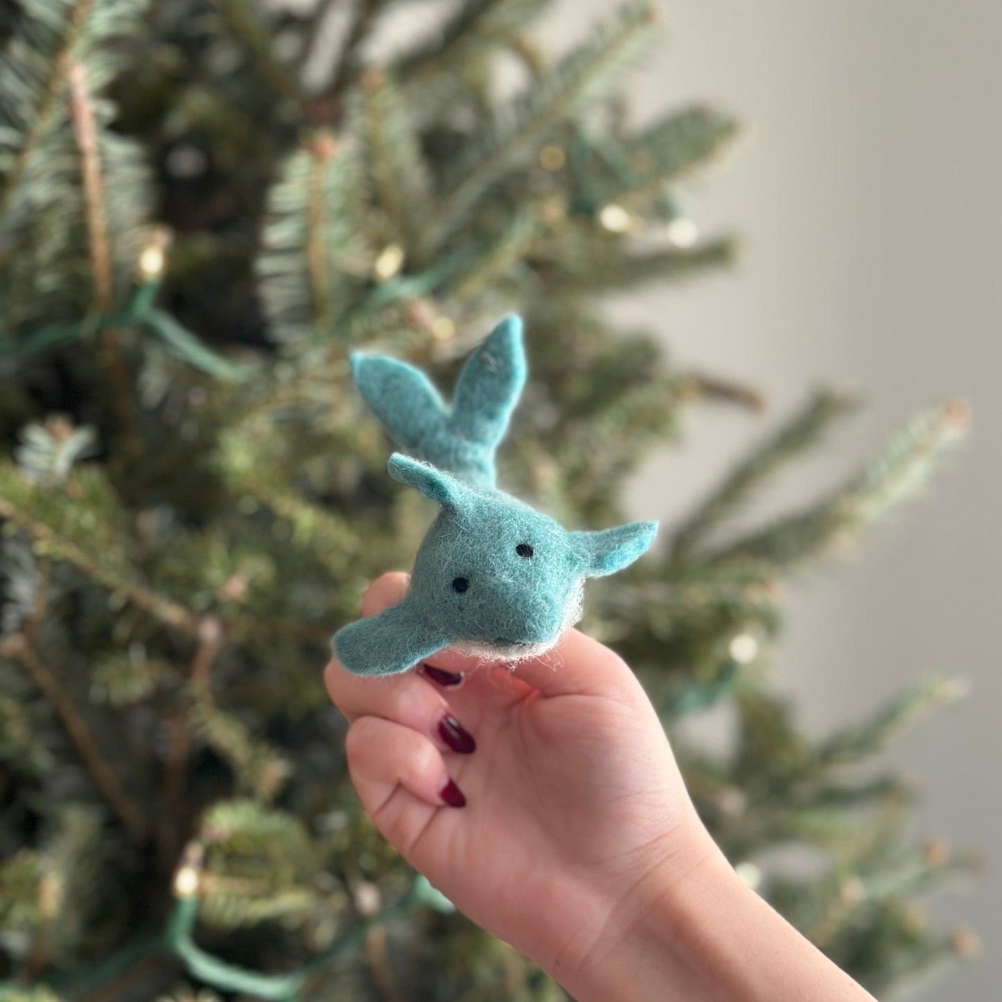 Dolphin Finger Puppet
