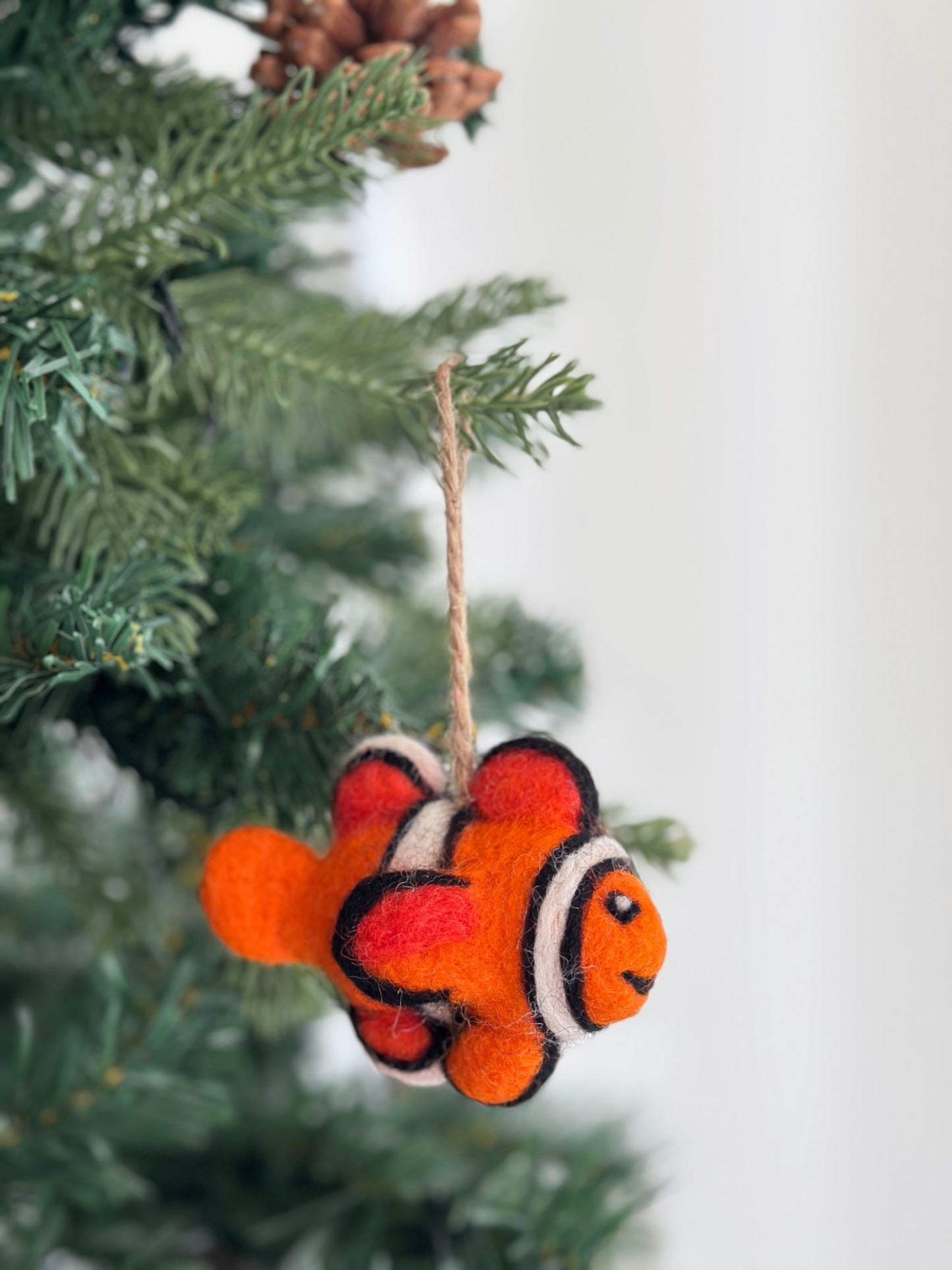 Felt Ornament - Mini Clown Fish