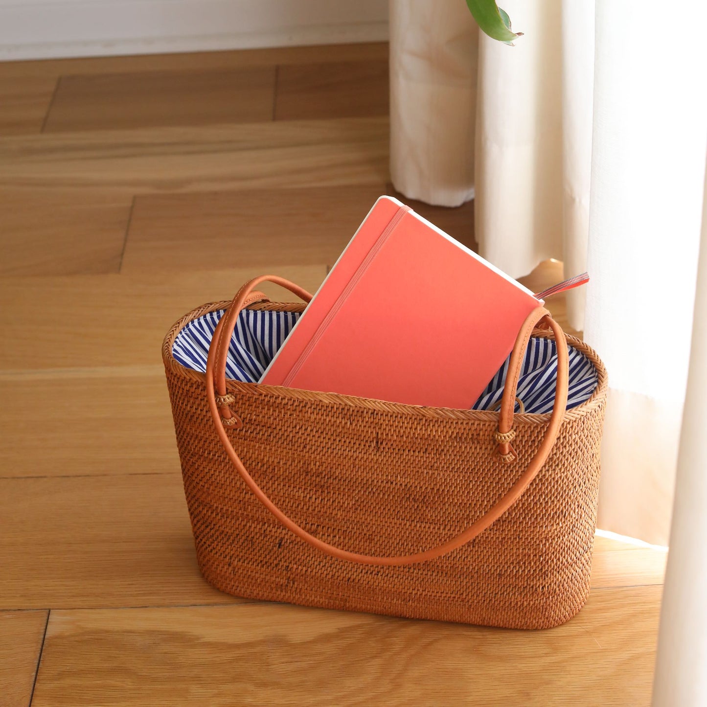 Bali Rattan Tote Bag