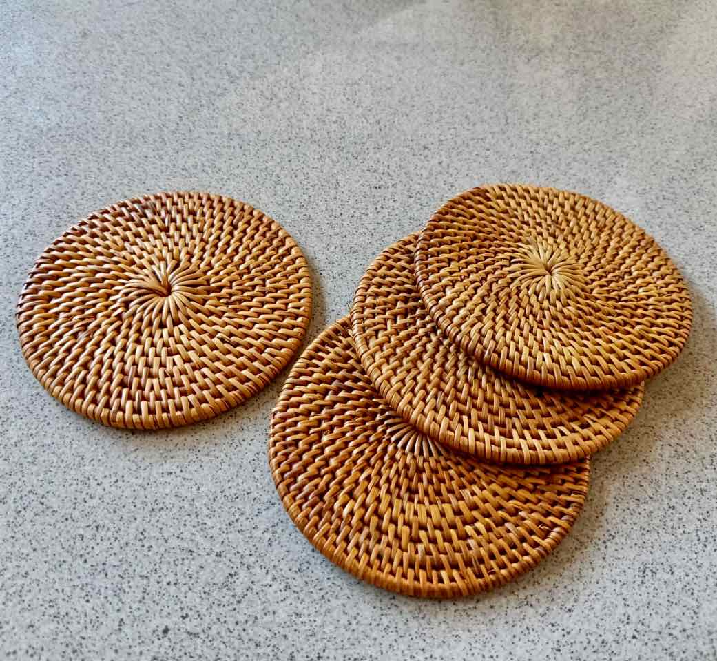 Bali Rattan Round Placemat