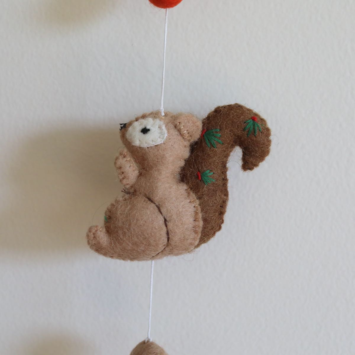 Felt Forest Animal Garland - Ganapati Crafts Co.