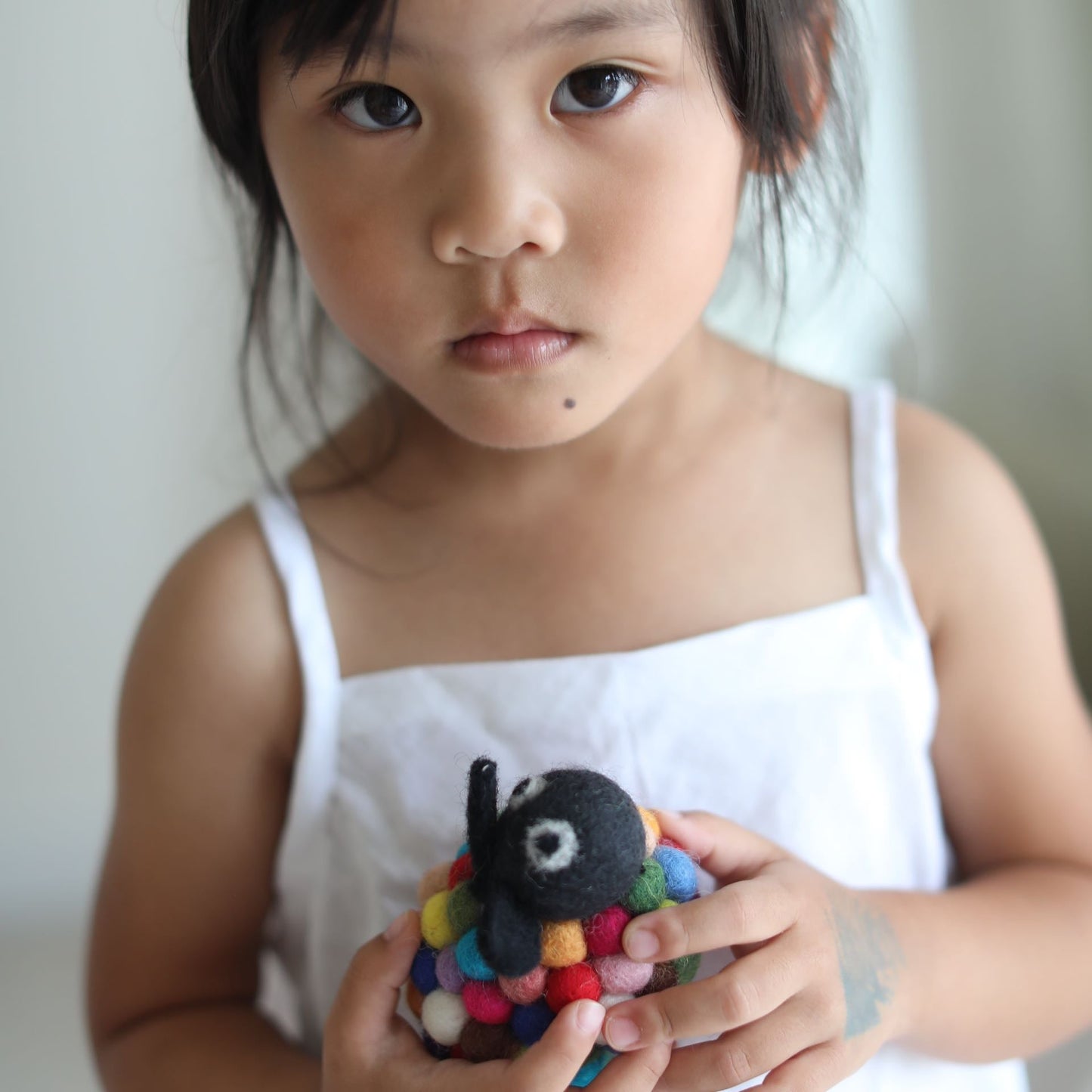 Felt Ball Pompom Sheep