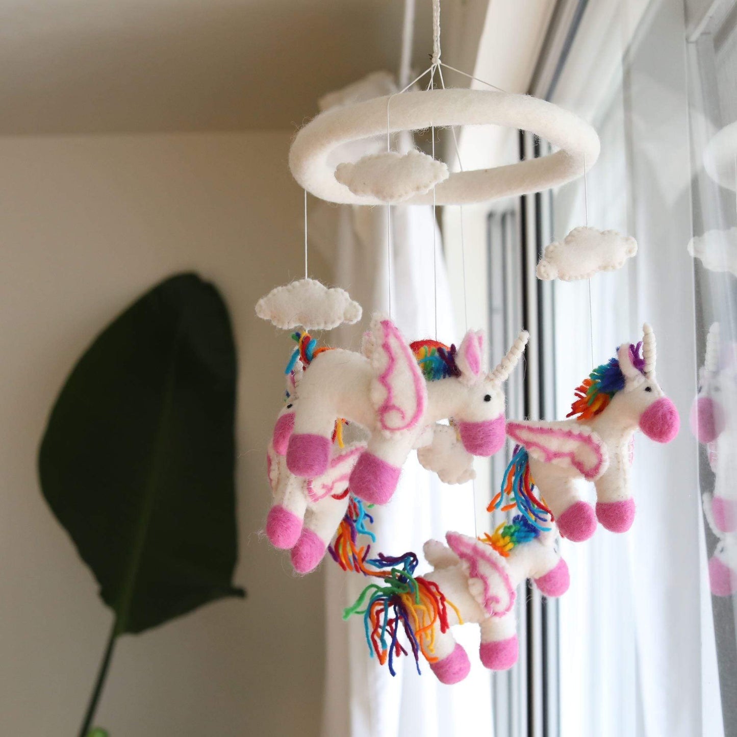 Felt Baby Mobile - Unicorn