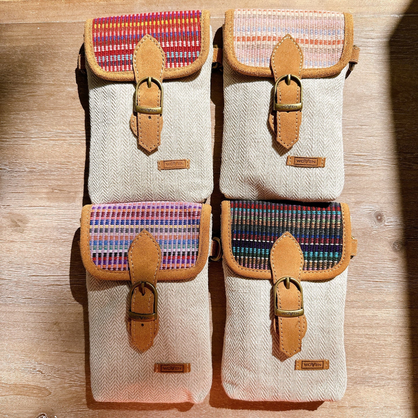 Woven Phone Bag - Jazzy