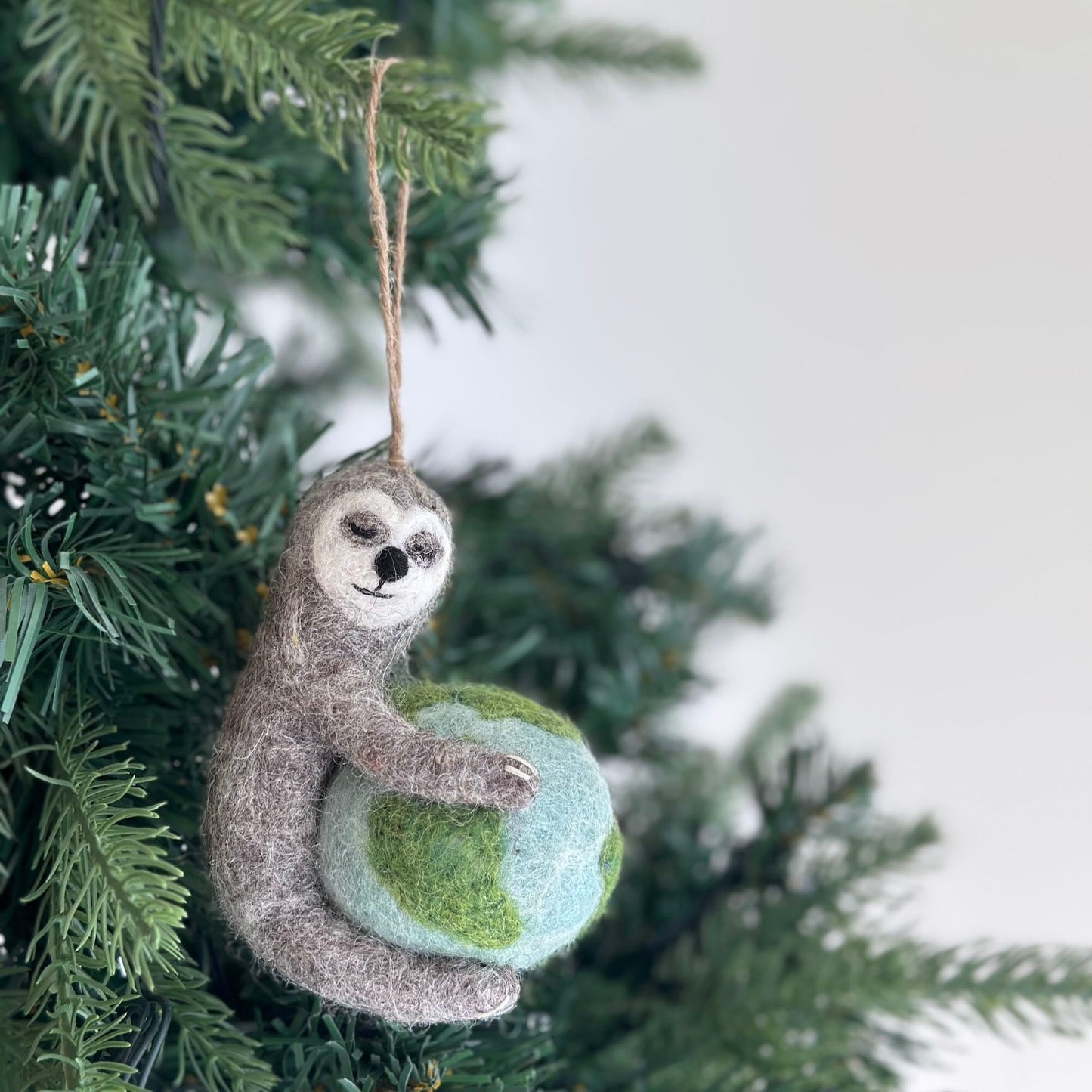 Sloth Embrace - Earth-Holding Decor