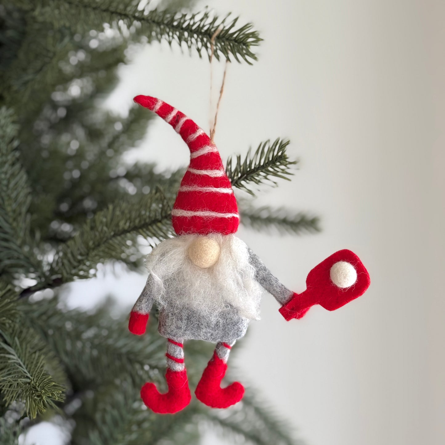 Assorted Pickleball Gnome Ornament