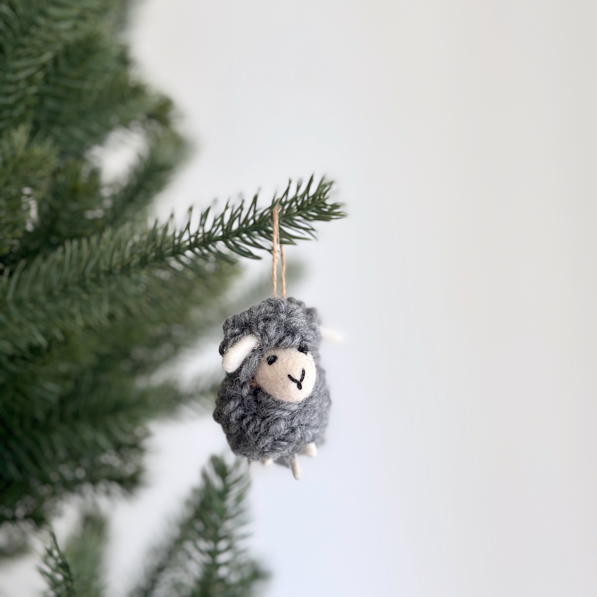 Felt Mini Sheep Ornament