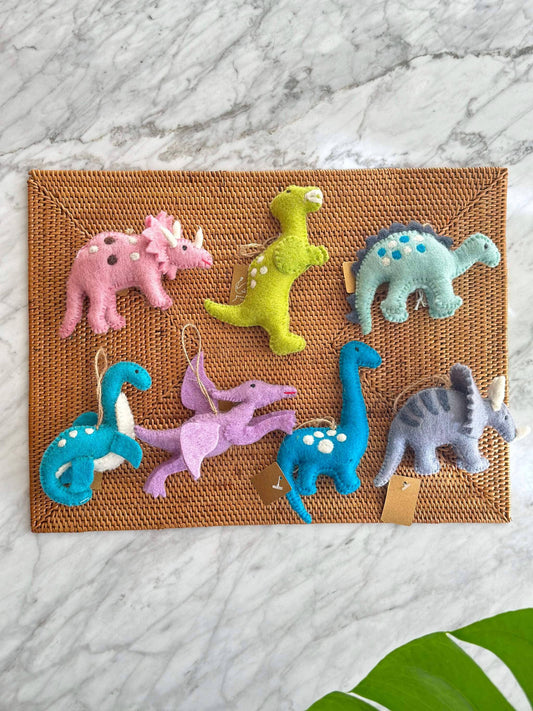 Dinosaur Ornament Assorted Set