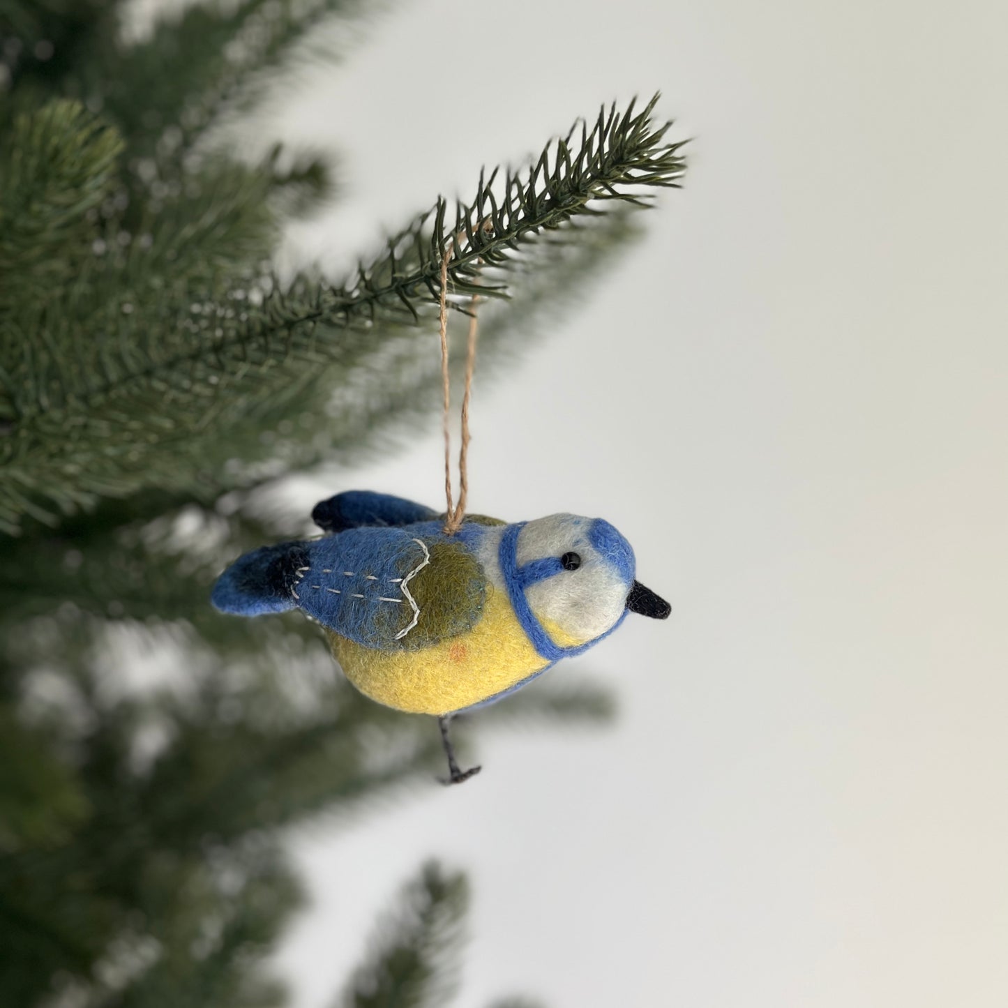 Felt Christmas Birds Ornaments Set of 6