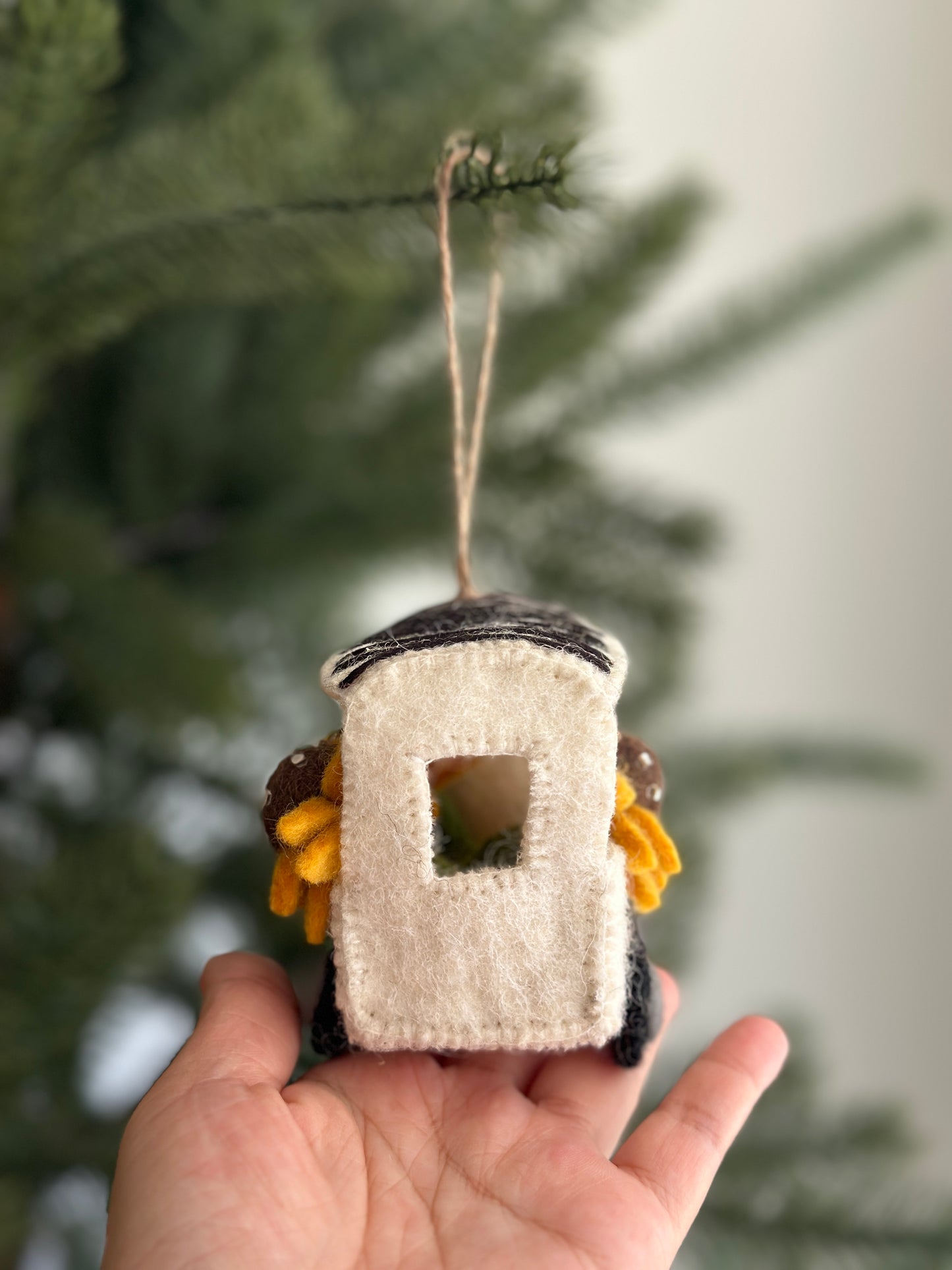 Felt Mobile Flower Shop Ornament