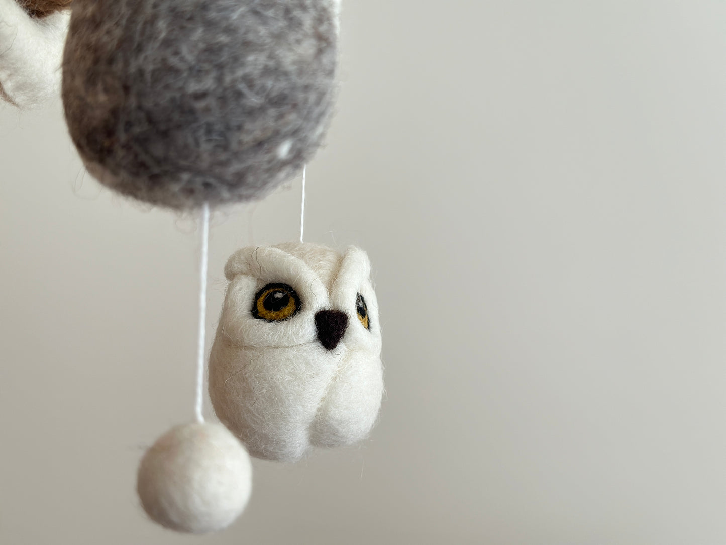 Felt Baby Mobile - Owl