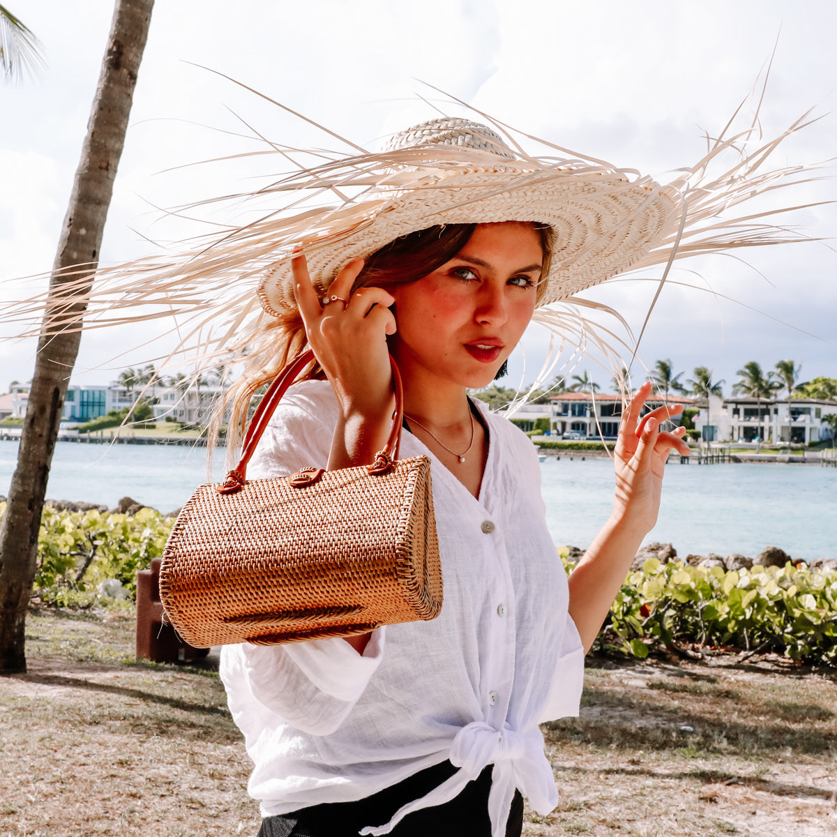Bali Ata Vine Handbag - Uluwatu