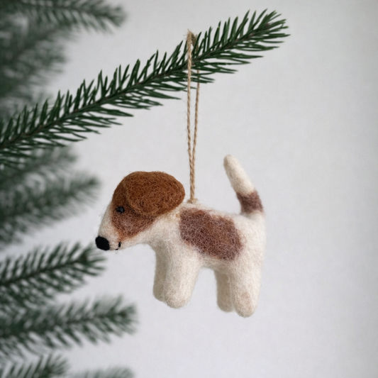 Felt Ornament - Choco Dog