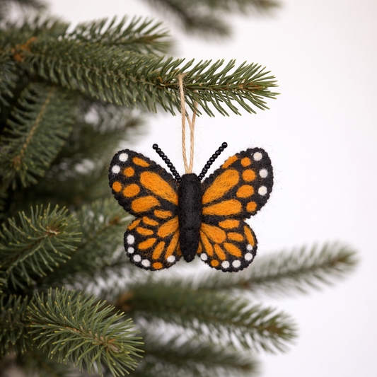 Felt Butterfly Ornament