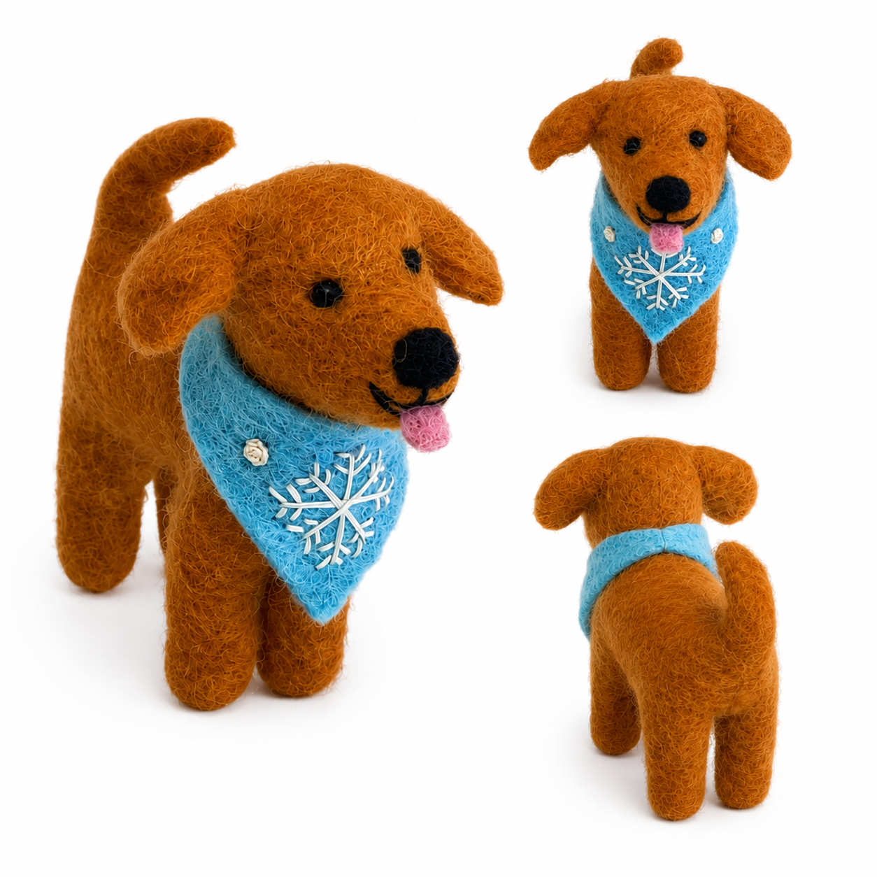 Felt Ornament - Labrador Retriever Ornament (Assorted Colors)