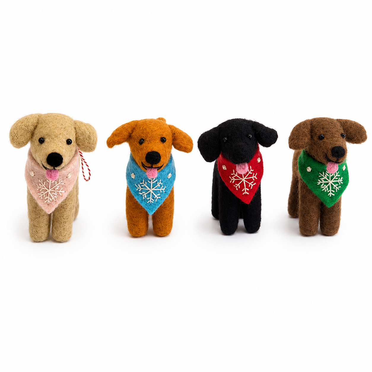 Felt Ornament - Labrador Retriever Ornament (Assorted Colors)
