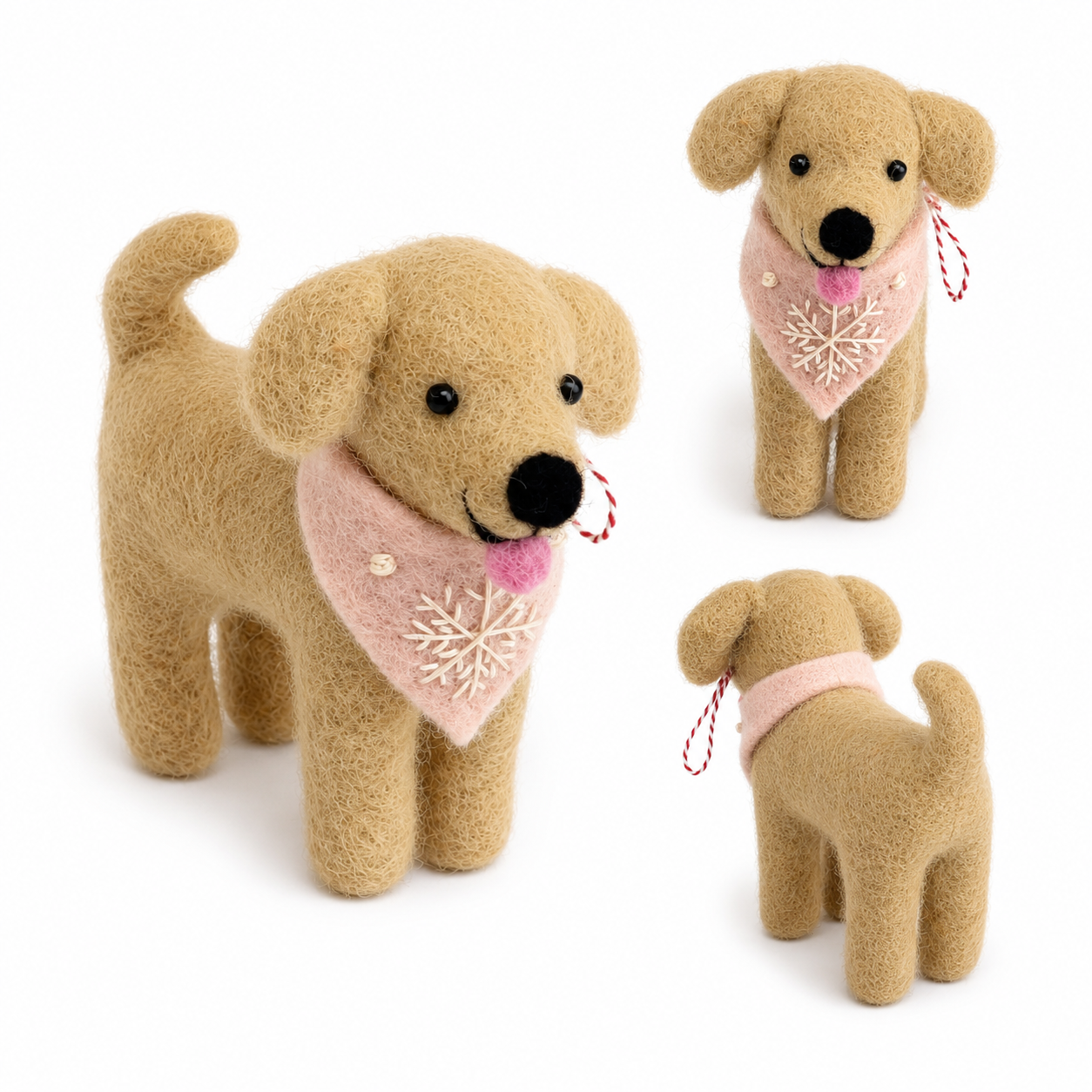 Felt Ornament - Labrador Retriever Ornament (Assorted Colors)