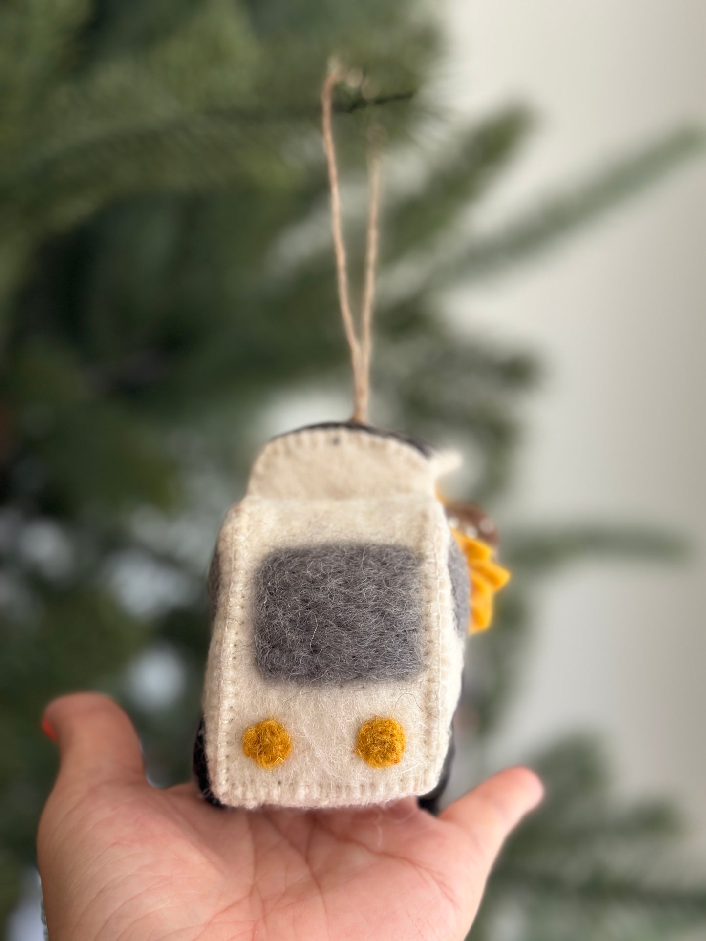 Felt Mobile Flower Shop Ornament