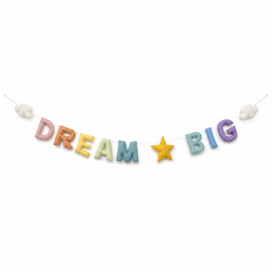 Felt Garland - Dream Big
