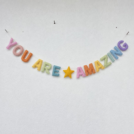Felt Garland - You Are Amazing