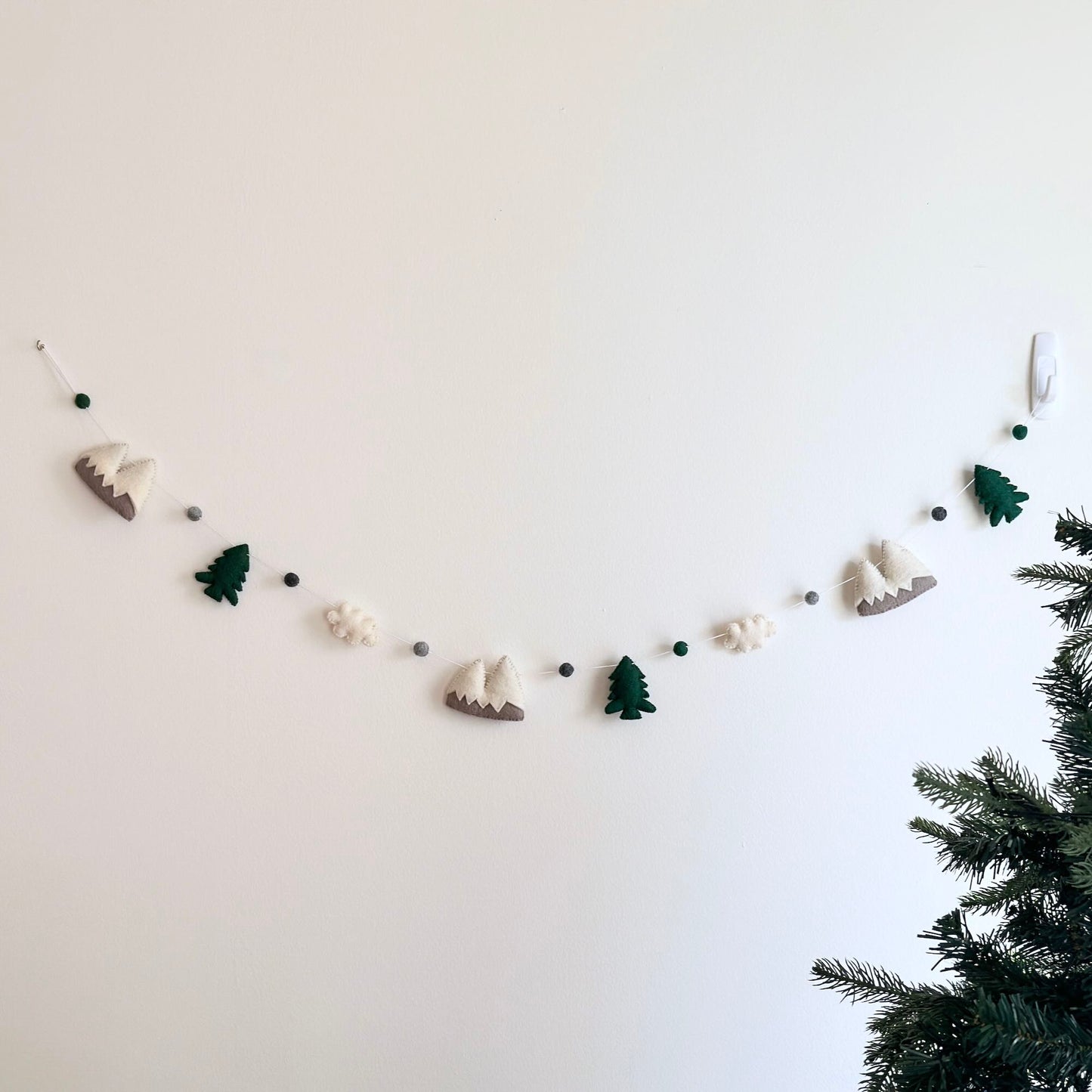 Felt Mountain & Cloud Garland