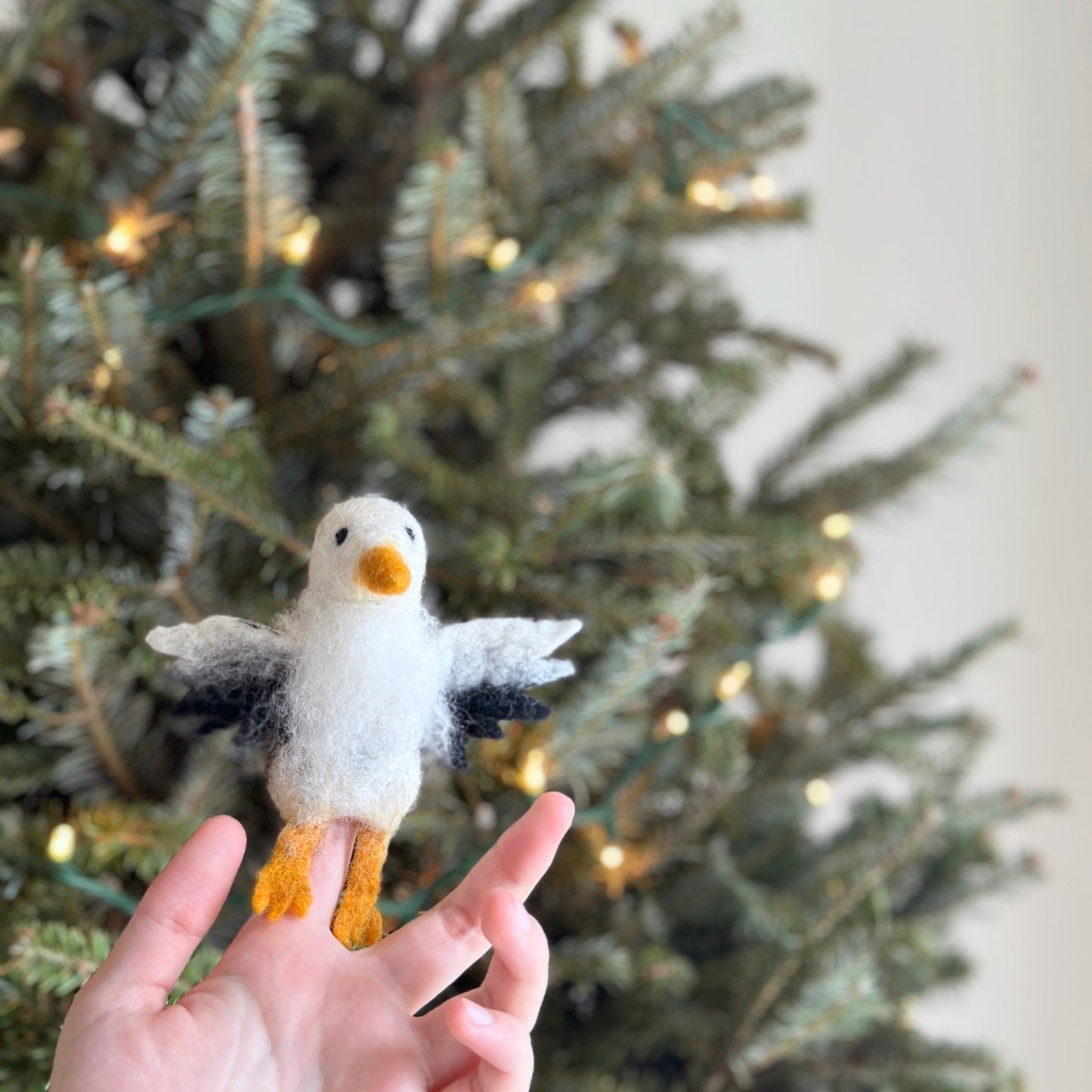 Felt Finger Puppets Set of 5 - Birds