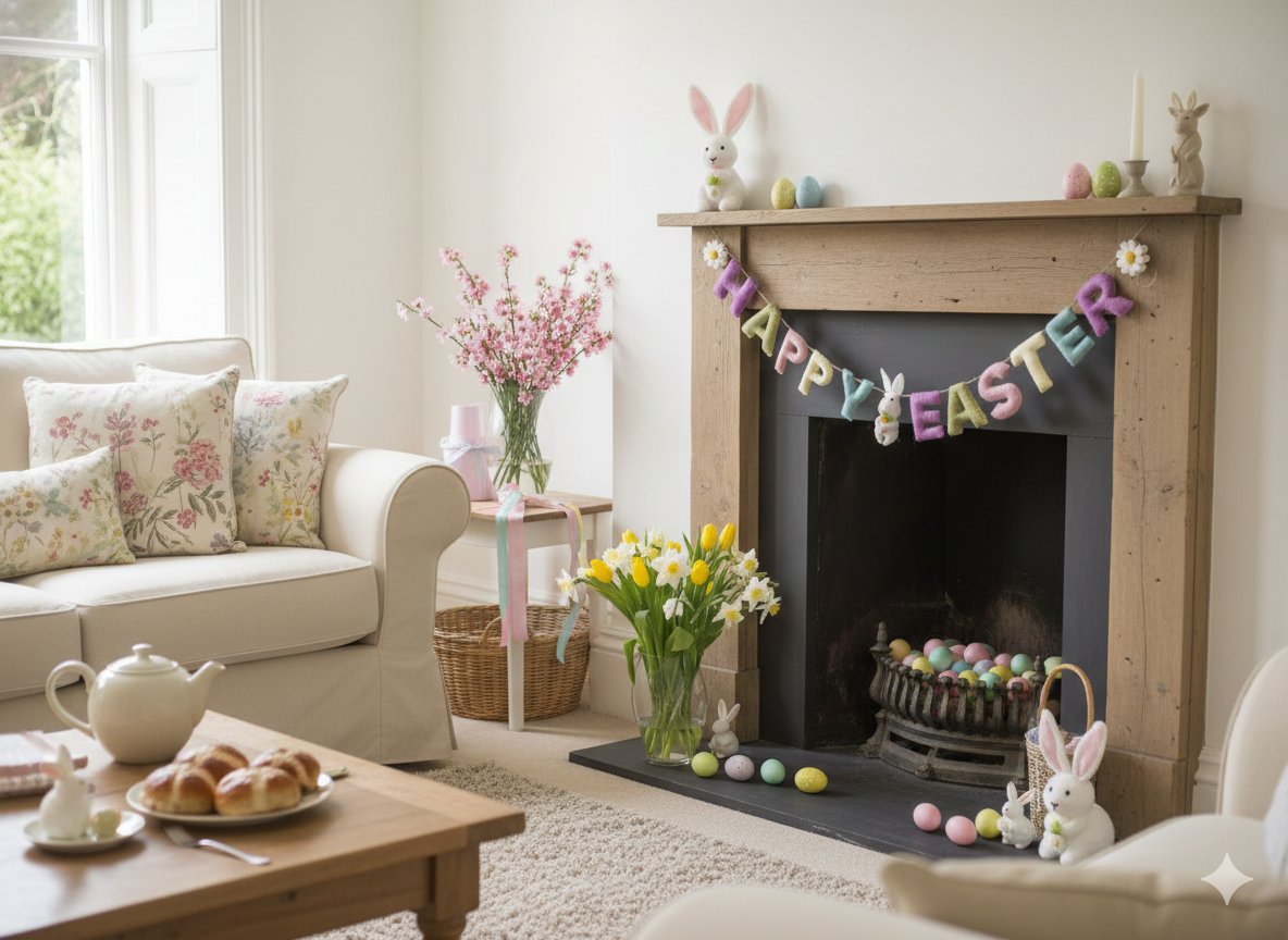 Felt Garland - Happy Easter