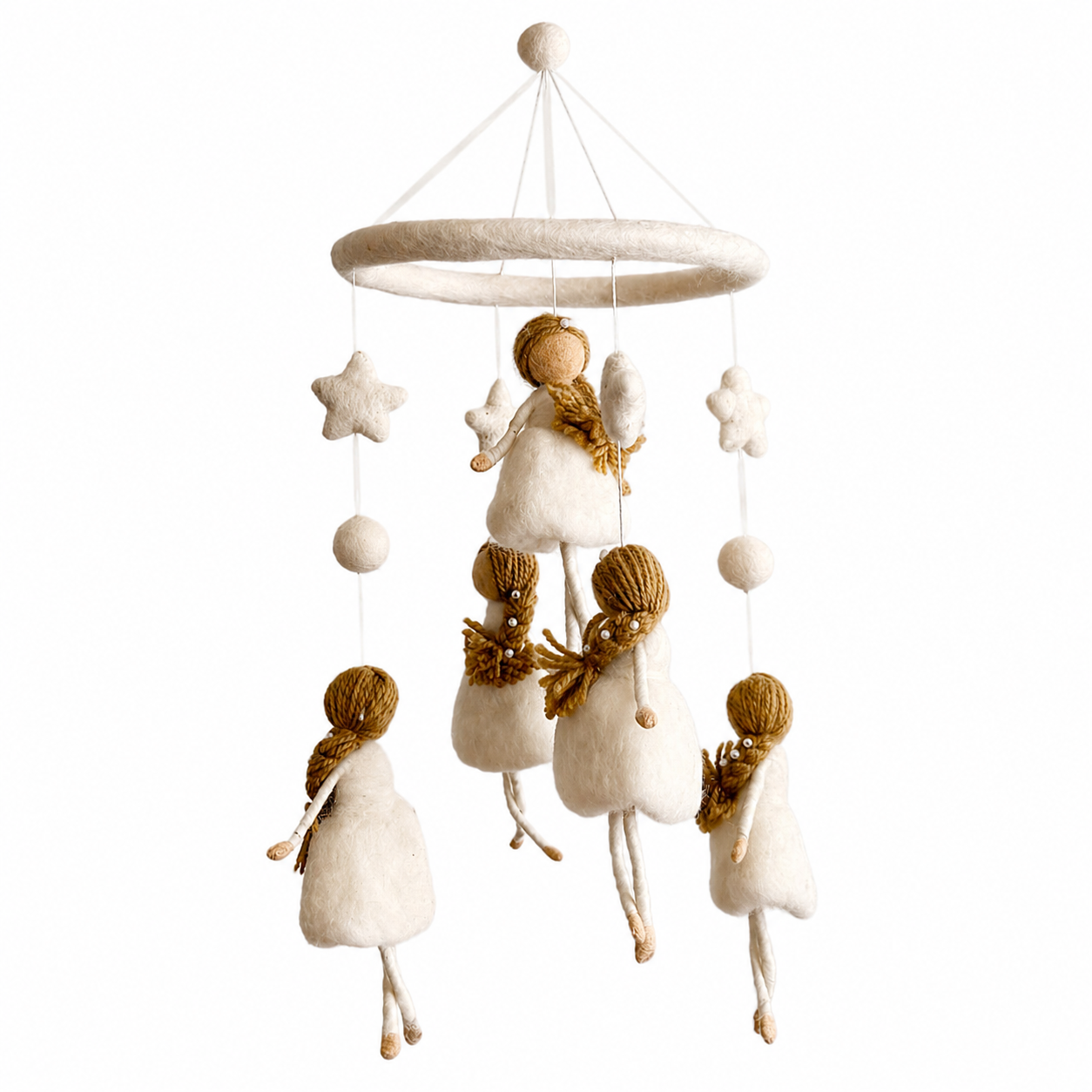 Felt Baby Mobile - Ballerina