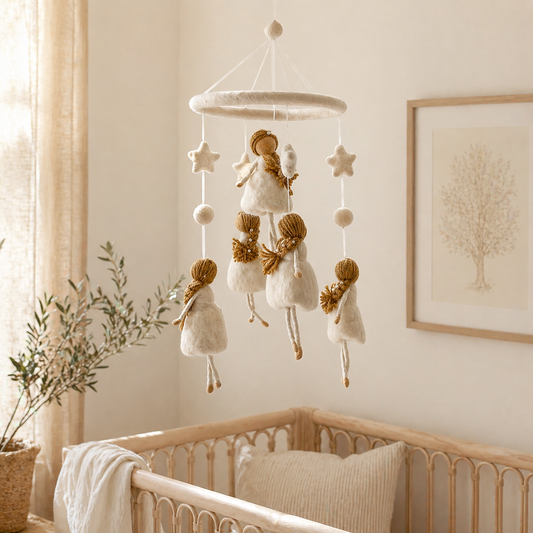 Felt Baby Mobile - Ballerina