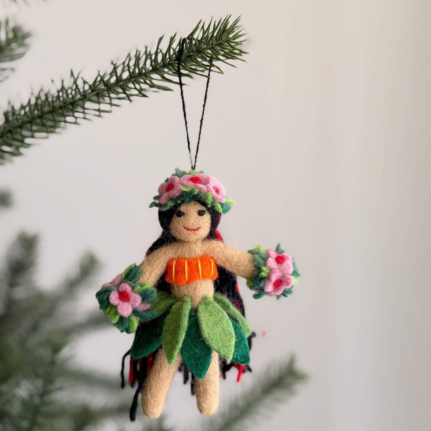 Felt Ornament - Hawaii Hula Girl
