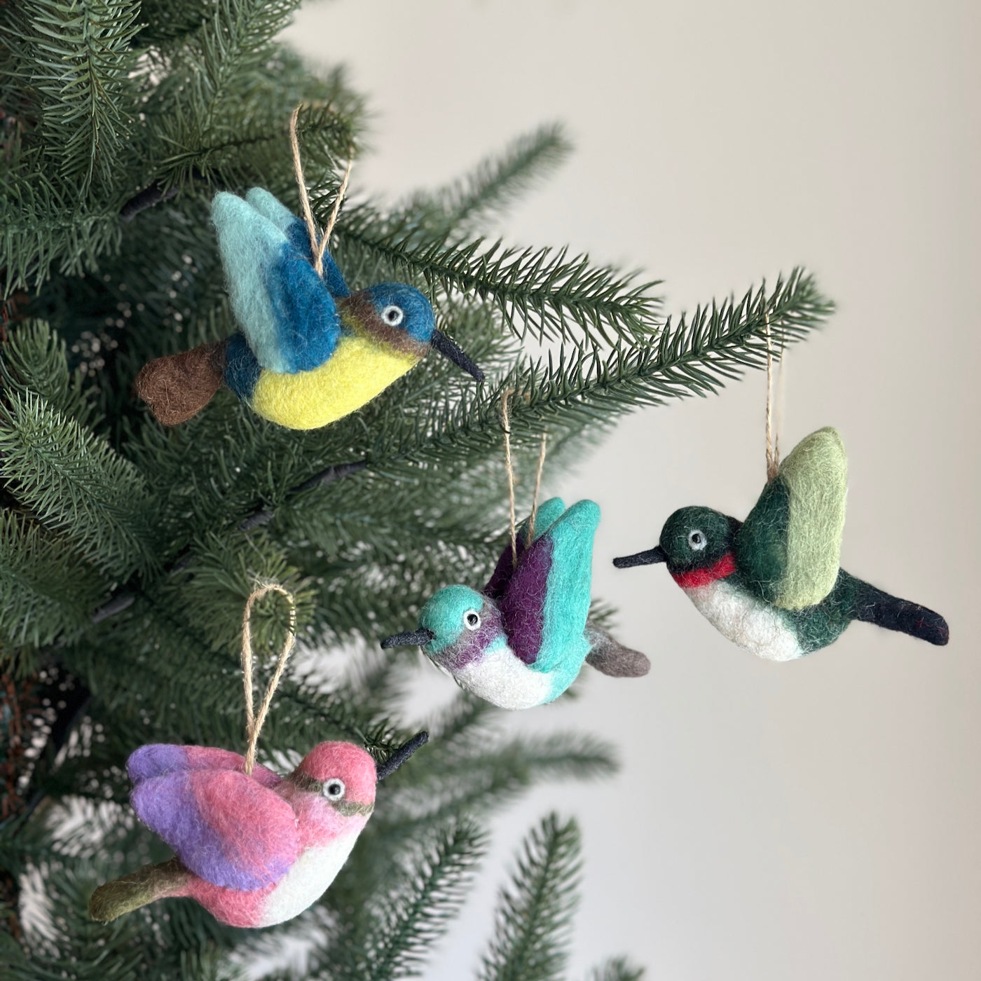 Felt Hummingbird Ornament