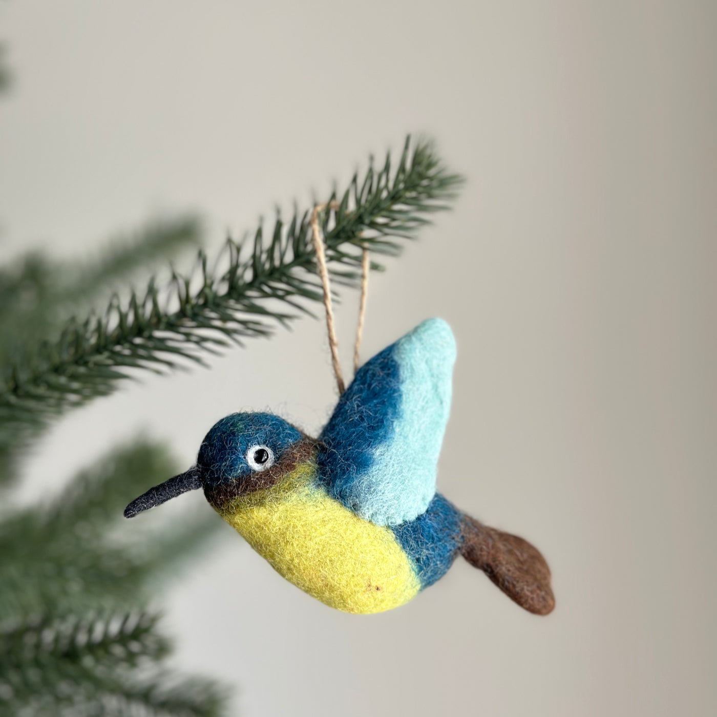 Felt Hummingbird Ornament