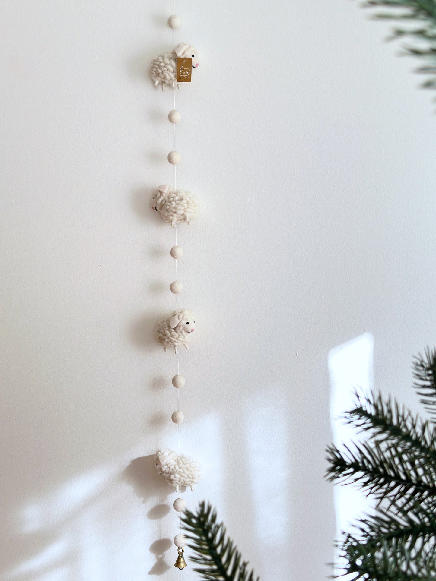 Fluffy Sheep Garland