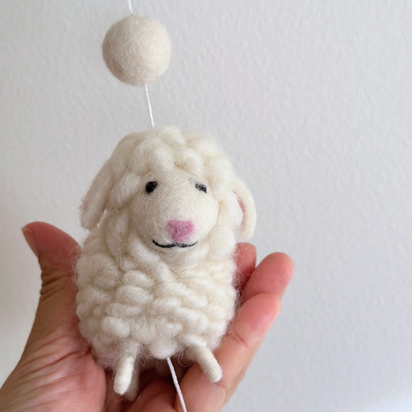 Fluffy Sheep Garland