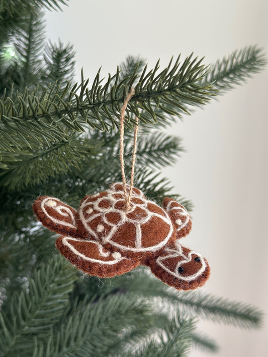 Felt Gingerbread Collection - Turtle