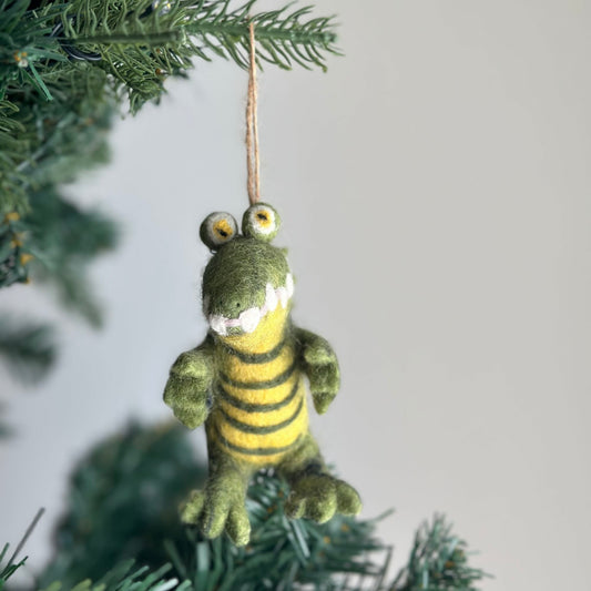 Felt Mini Sitting Gator